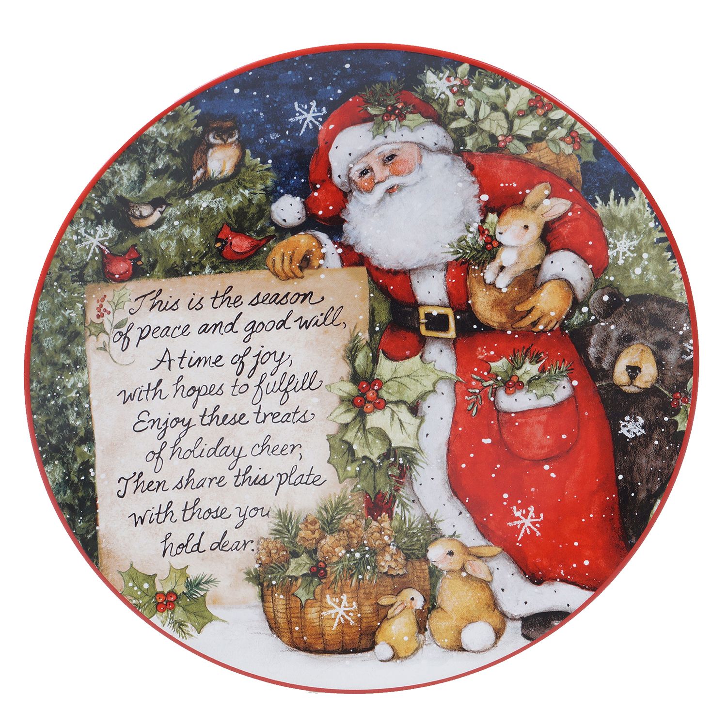 Susan winget outlet christmas dishes