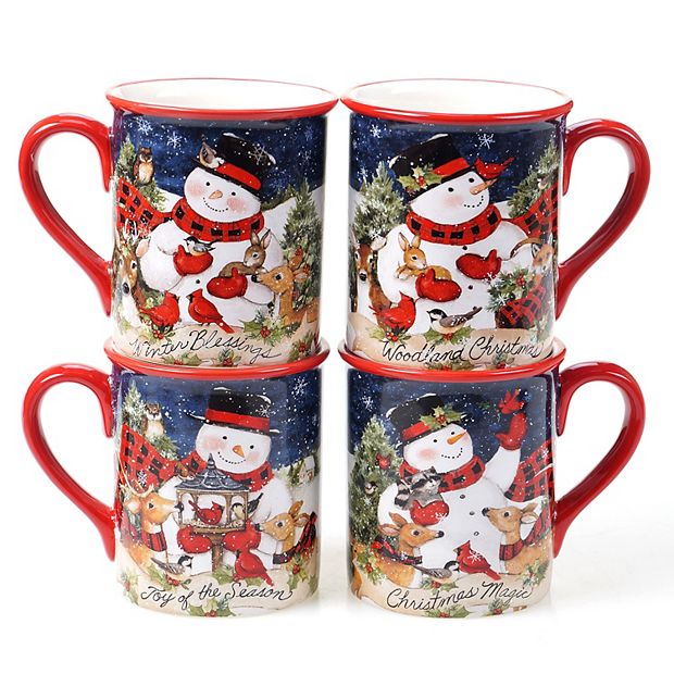 Baking Spirits Bright Personalized Christmas Mug 11 oz Red