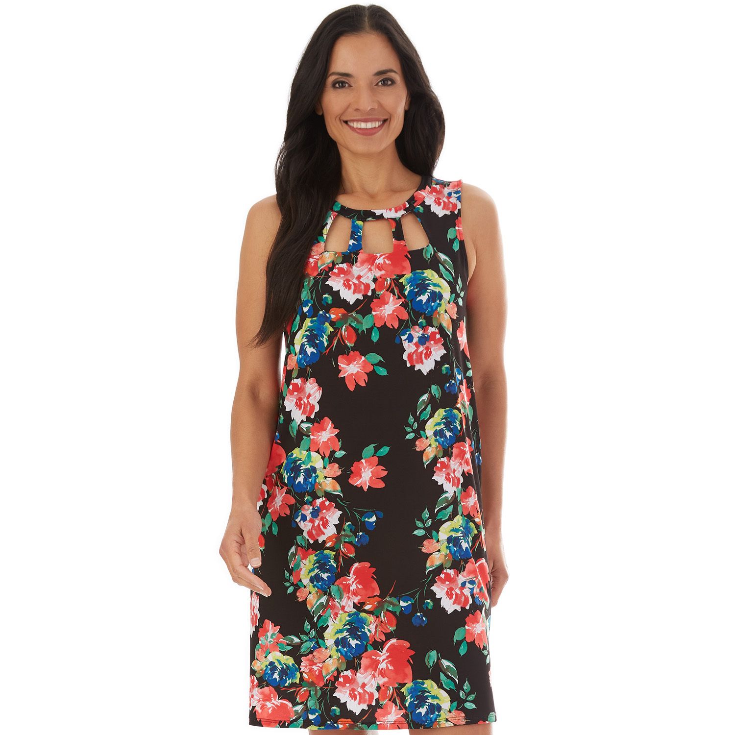 apt 9 sleeveless swing dress