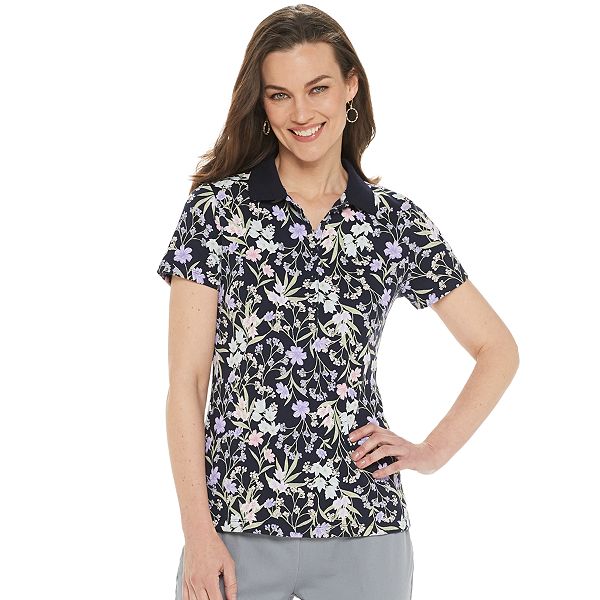 Women's Croft & Barrow® Essential Classic Polo Shirt