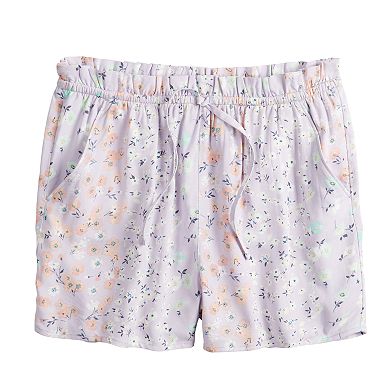 Juniors' SO® Floral Soft Shorts