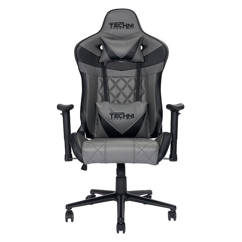 39520558 Techni Sport XL Ergonomic Gaming Desk Chair, Grey sku 39520558