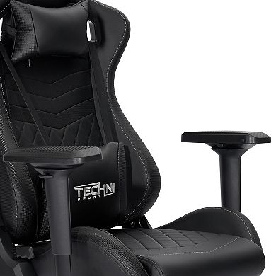 Techni Sport TS-83 Ergonomic Racer Style Gaming Desk Chair