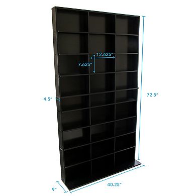 Atlantic Media 28-Shelf Storage Cabinet
