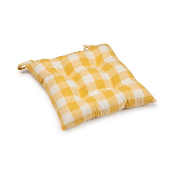 Yellow discount chair pads