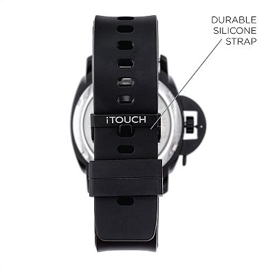 iTouch Connected Men's Leather Strap Watch