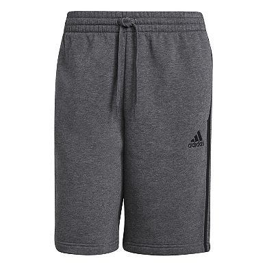 Big & Tall adidas 3-Stripe Fleece Shorts