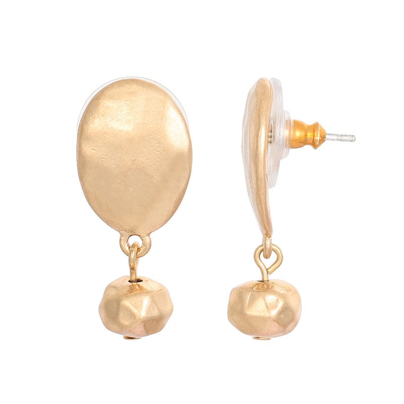 17738150 Bella Uno Gilded Metal Drop Earrings, Womens, Mult sku 17738150