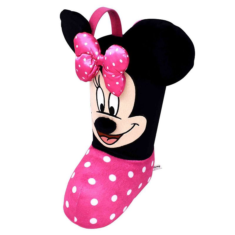 Disneys Minnie Mouse Standing Stocking, Multicolor