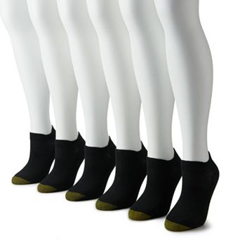 Women's GOLDTOE® 6-Pack Eco Arch Support Double Tab Socks