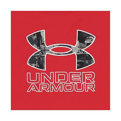 Toddler Boy Under Armour Splash Logo Tee & Shorts Set