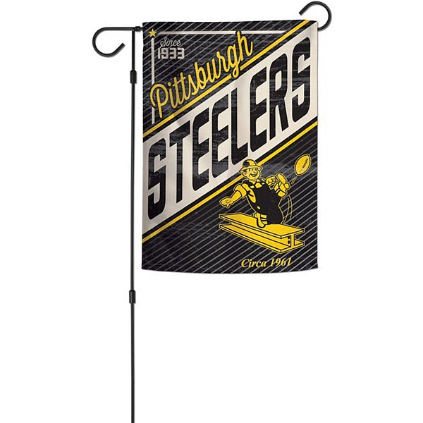 Pittsburgh Steelers WinCraft 2-Sided 12'' x 18'' Garden Flag