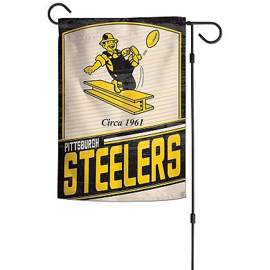 Pittsburgh Steelers WinCraft 2-Sided 12'' x 18'' Garden Flag