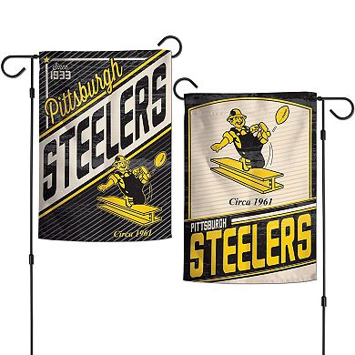 Pittsburgh Steelers WinCraft 2-Sided 12'' x 18'' Garden Flag