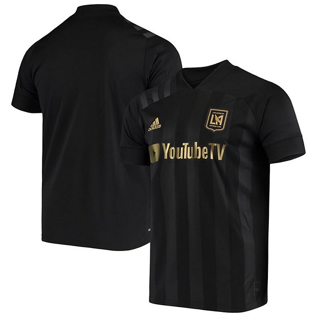 adidas MLS LAFC Men's Replica Jersey, Medium, Black 