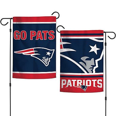 WinCraft New England Patriots 2-Sided 12'' x 18'' Garden Flag