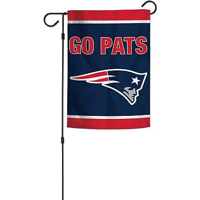 WinCraft New England Patriots 2-Sided 12'' x 18'' Garden Flag