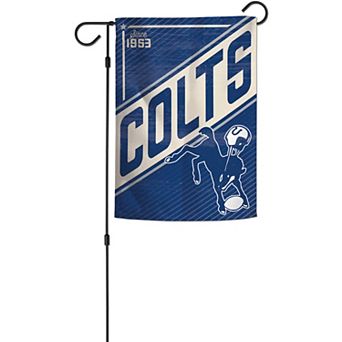 WinCraft Indianapolis Colts 2-Sided 12'' x 18'' Team Garden Flag