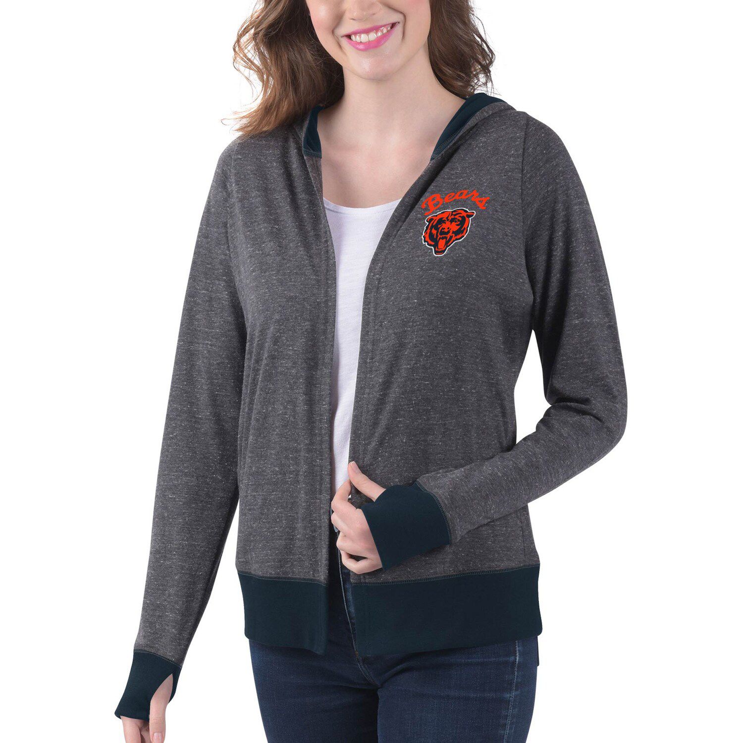 charcoal grey cardigan women's