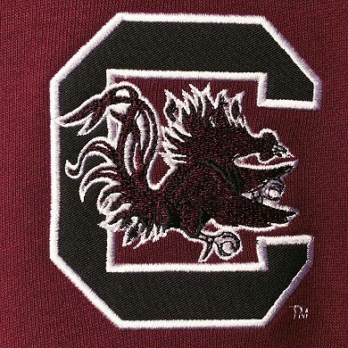 Men's Champion Garnet South Carolina Gamecocks Super Fan Fleece Quarter 