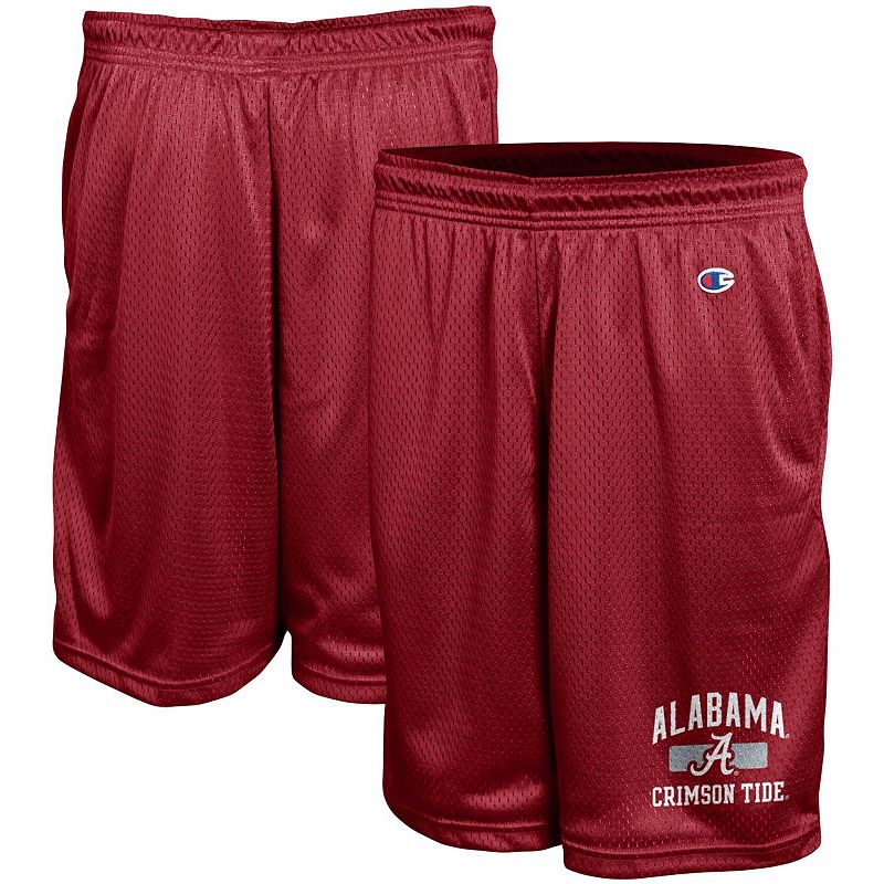 Mens Champion Crimson Alabama Crimson Tide Classic Shorts, Size: Medium, R