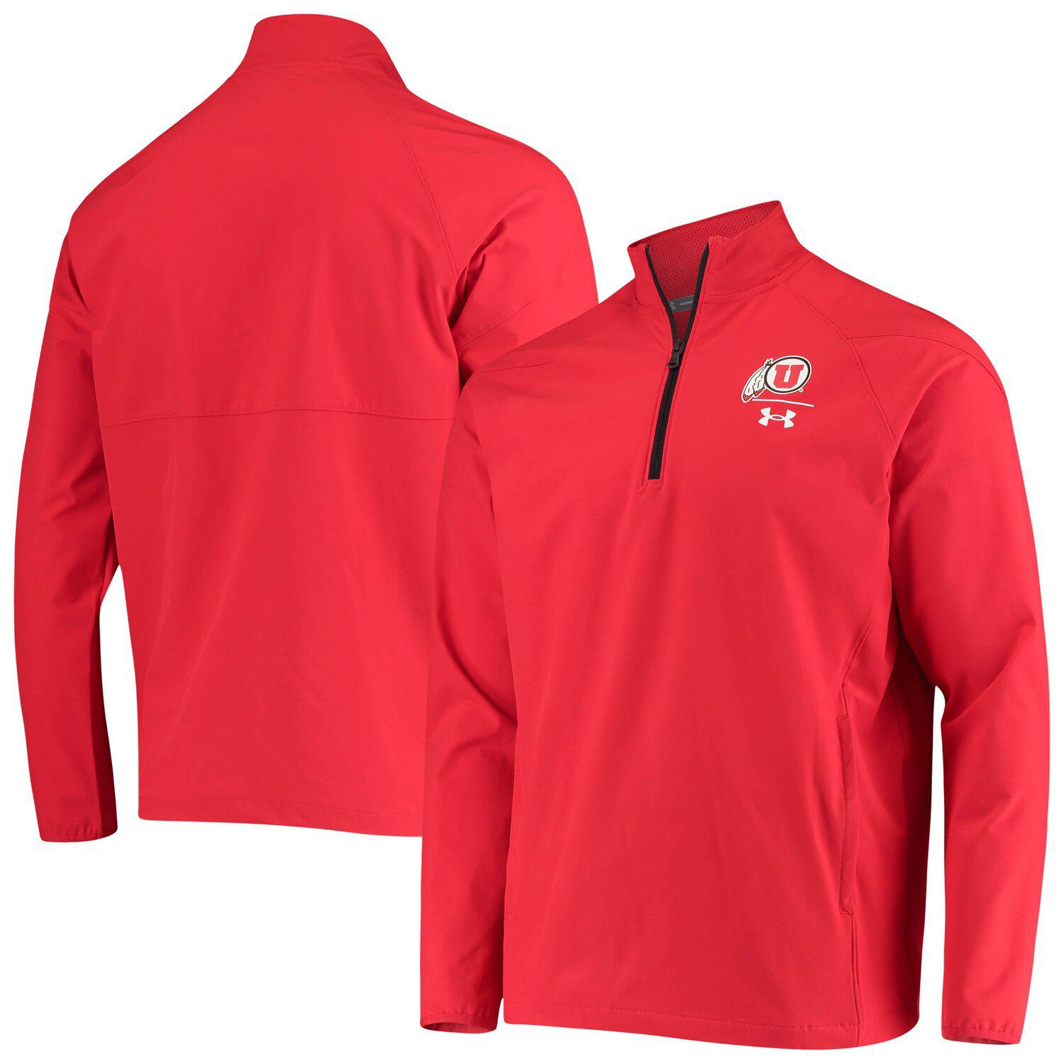 red under armour jacket