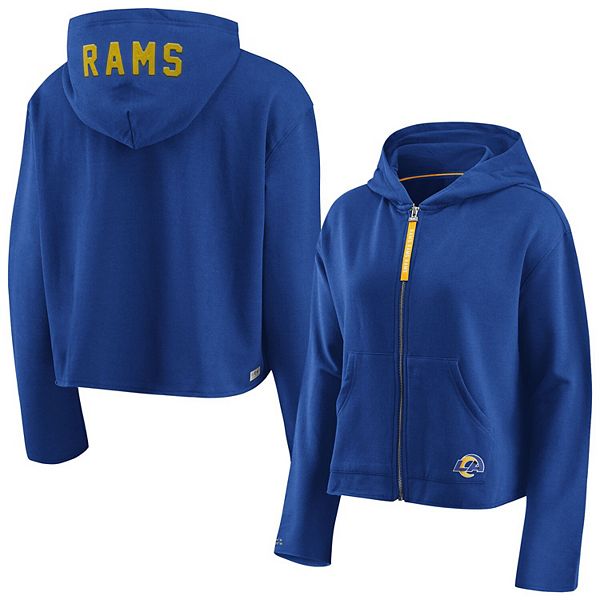 LOS ANGELES RAMS WOMEN'S LOGO SELECT FULL-ZIP HOODIE SWEATSHIRT – JR'S  SPORTS