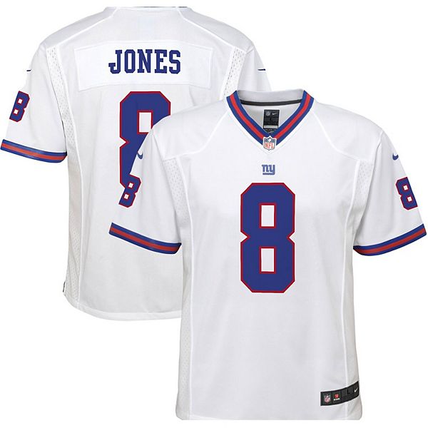 Daniel Jones New York Giants Autographed Color Rush Nike Limited Jersey