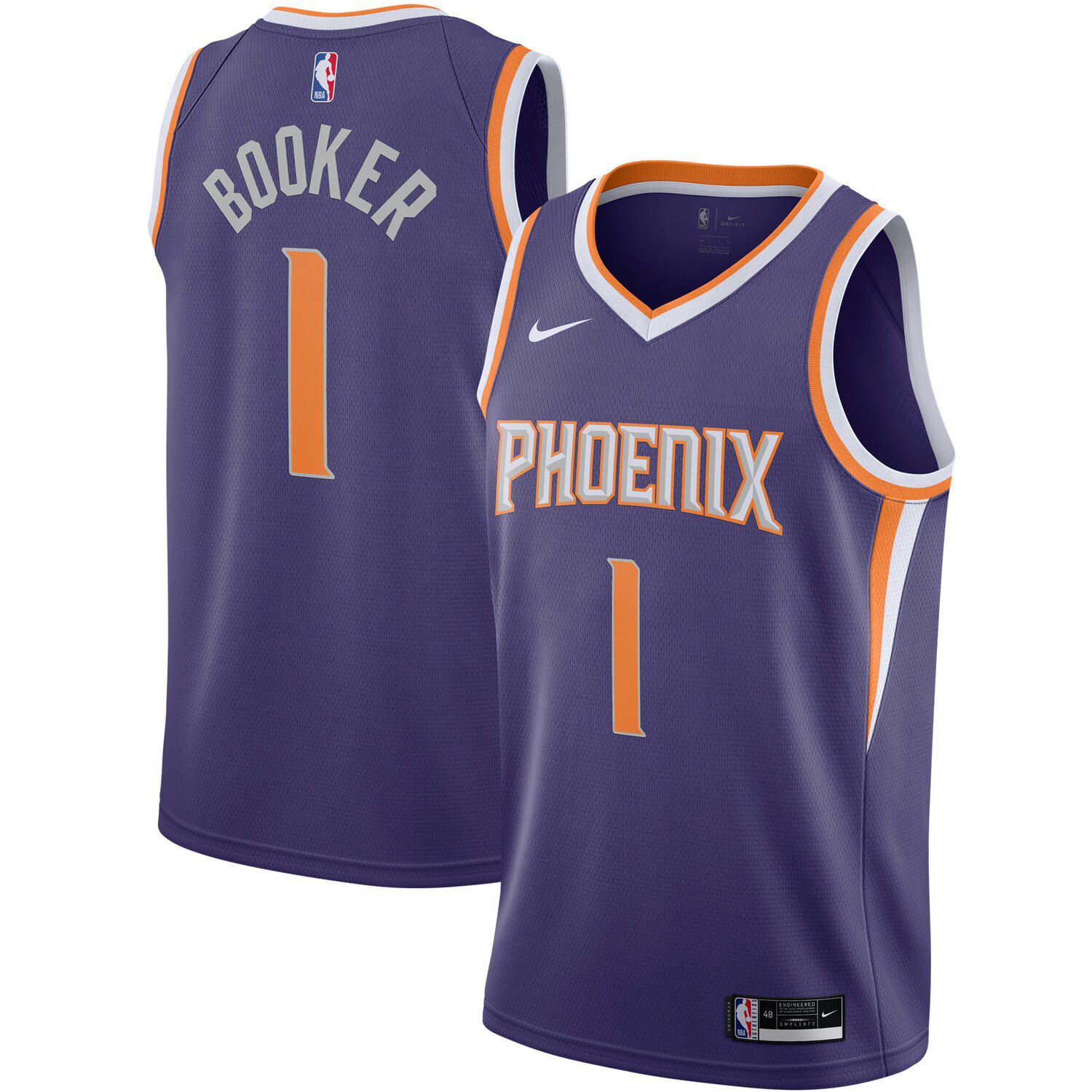 devin booker los suns jersey