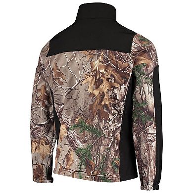 Men's Dunbrooke Realtree Camo/Black Baltimore Ravens Circle Hunter Softshell Full-Zip Jacket