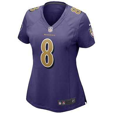 Women's Nike Lamar Jackson Purple Baltimore Ravens Alternate Game Player Jersey