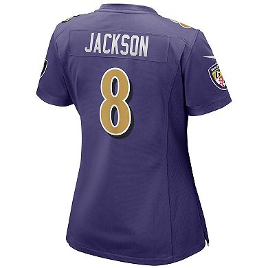 Women's Nike Lamar Jackson Purple Baltimore Ravens Alternate Game Player Jersey