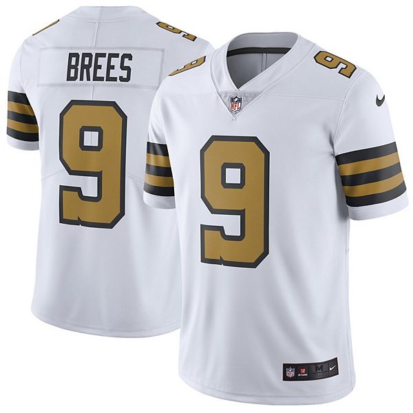 Men's Nike Drew Brees White New Orleans Saints Vapor Untouchable Color Rush  Limited Player Jersey