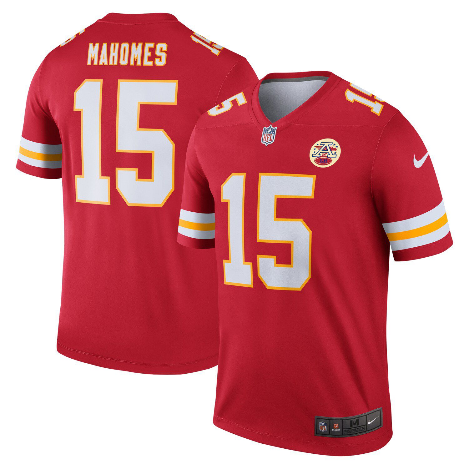 mahomes on field jersey