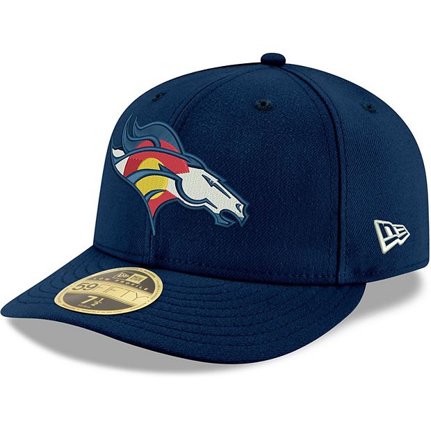 New Era Men's New Era White Denver Broncos Throwback Logo Omaha