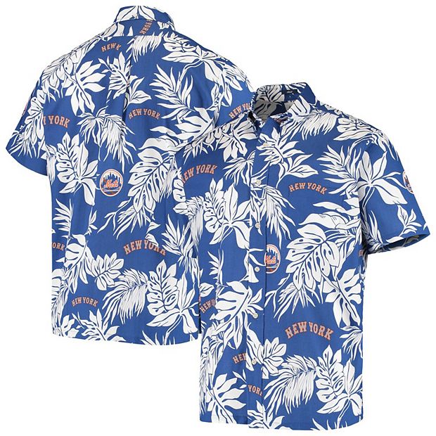 Men's Reyn Spooner Royal New York Mets Aloha Button-Down Shirt