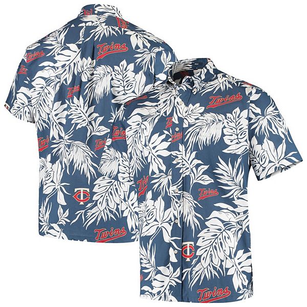 Minnesota Twins Short Sleeve Button Up Tropical Aloha Hawaiian Shirts For  Men Women