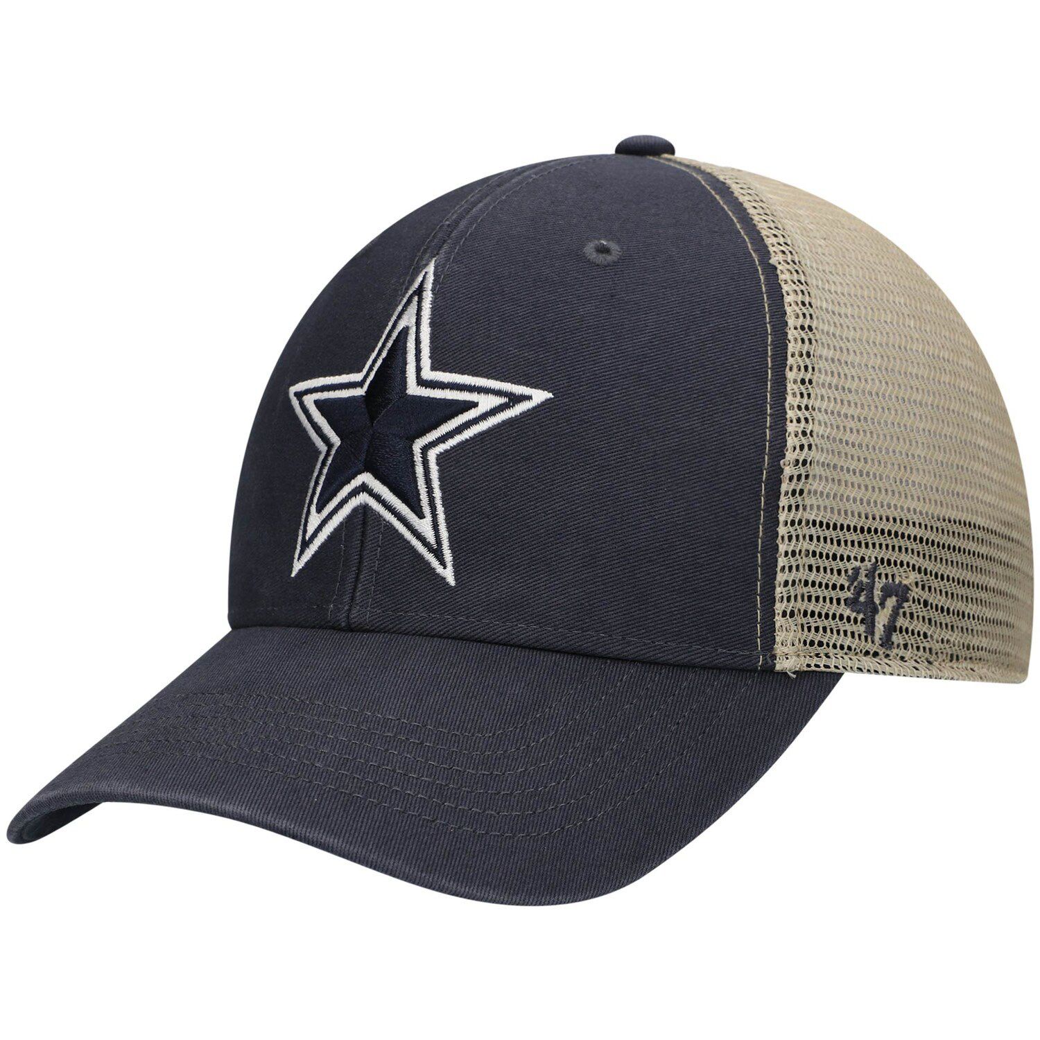 Men's Dallas Cowboys New Era Graphite/Navy 2021 NFL Draft Trucker 39THIRTY  Flex Hat