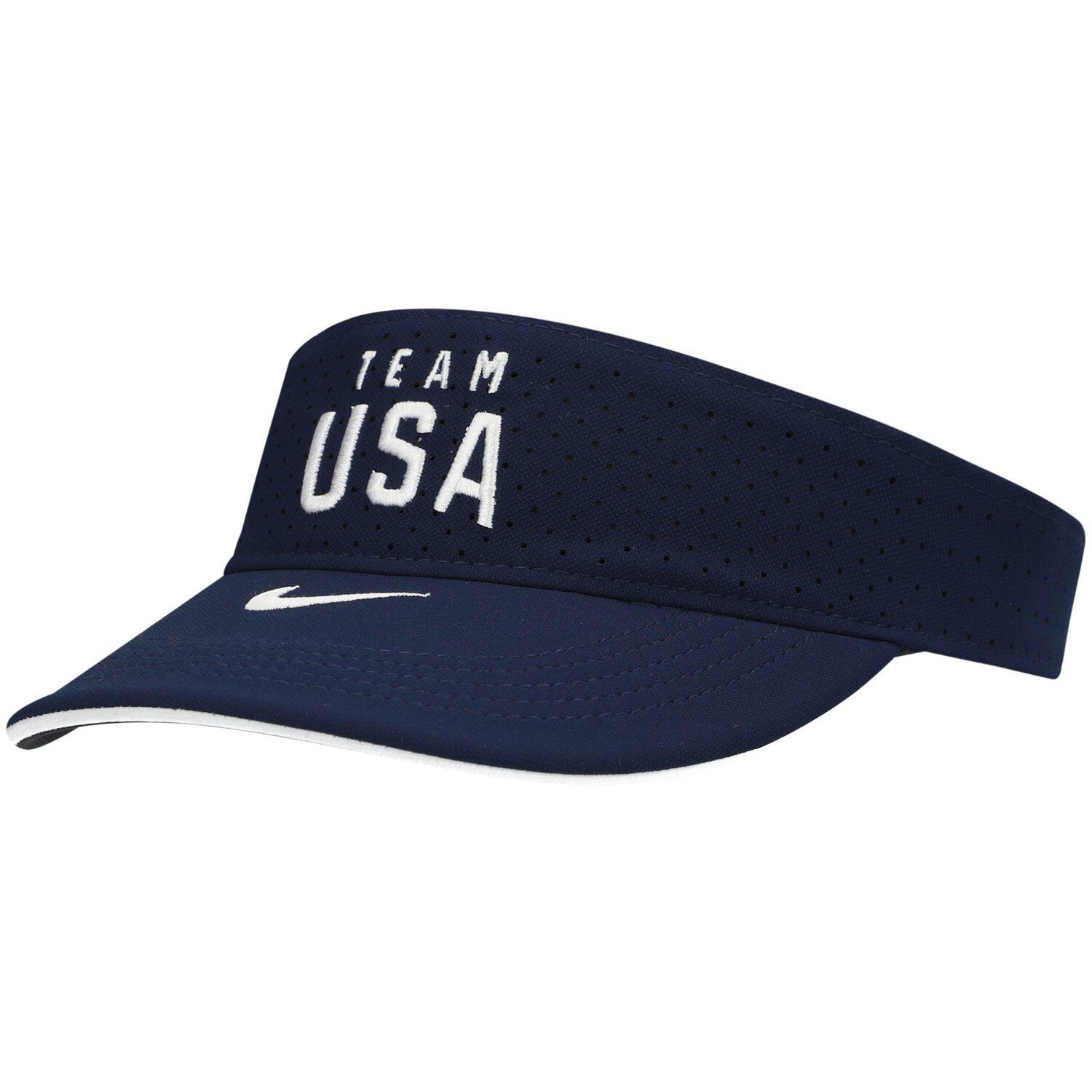 navy blue nike visor