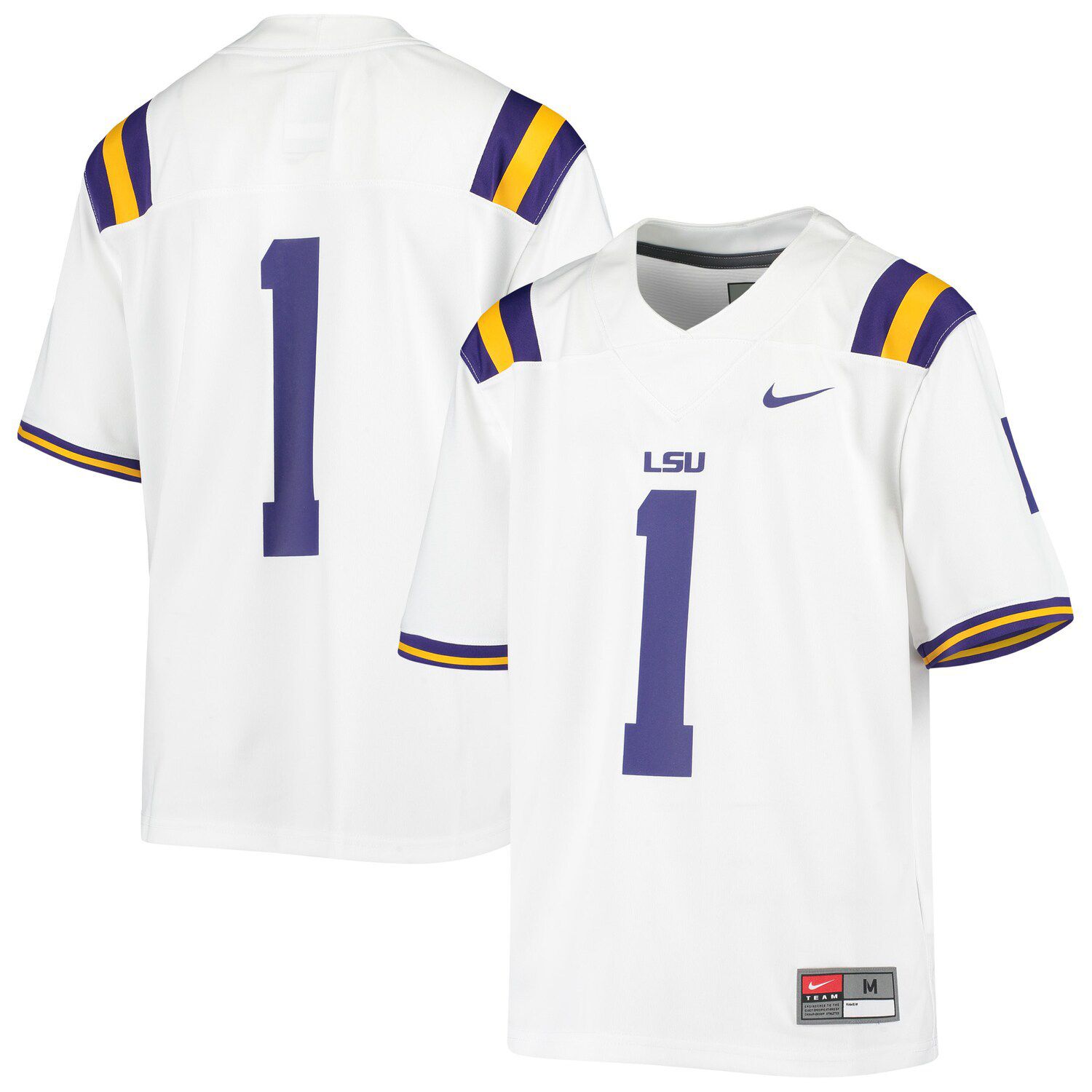 youth lsu football uniform