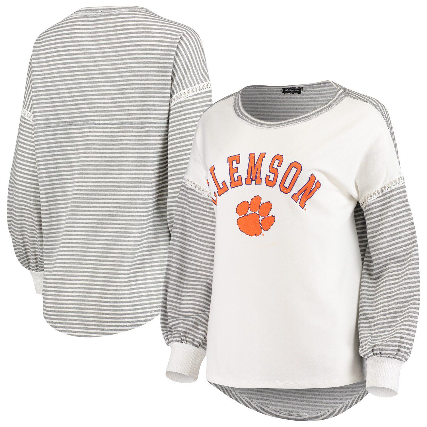 white clemson shirt