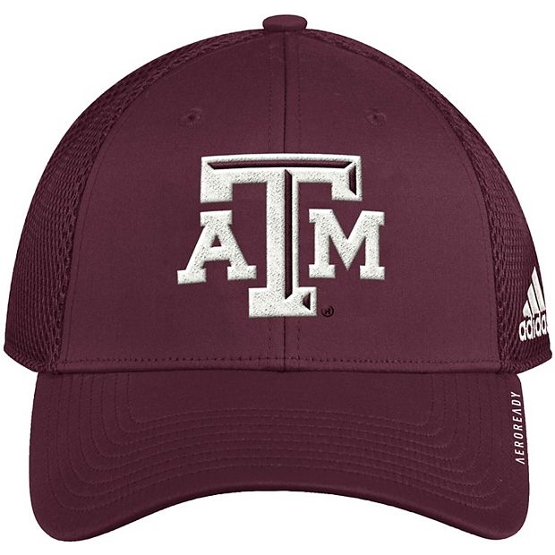 Texas A&M Aggies Adidas Coaches Maroon Baseball Jacket