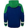 Youth Blue Vancouver Canucks Ageless Must-Have Lace-Up Pullover Hoodie