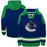 Youth Blue Vancouver Canucks Ageless Must-Have Lace-Up Pullover Hoodie