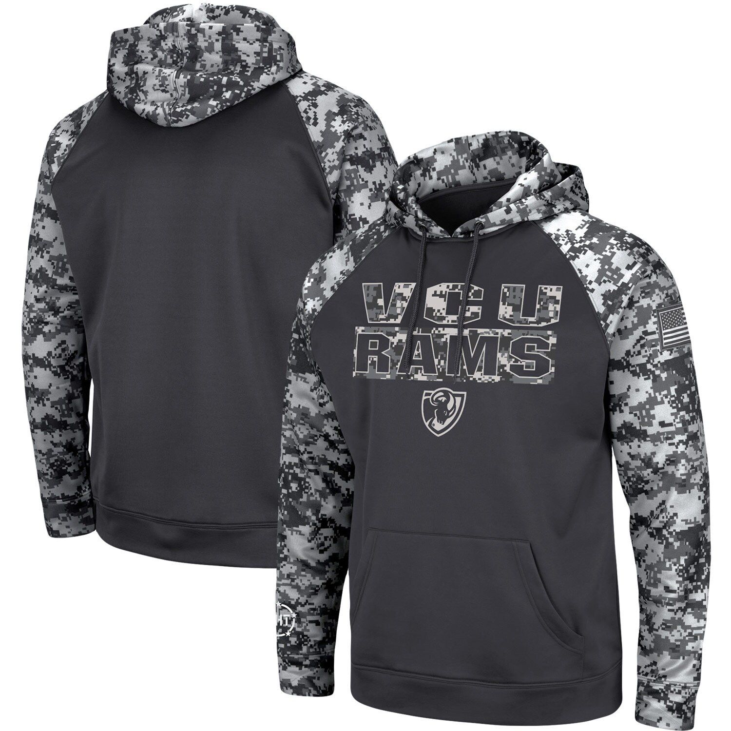 rams military hoodie