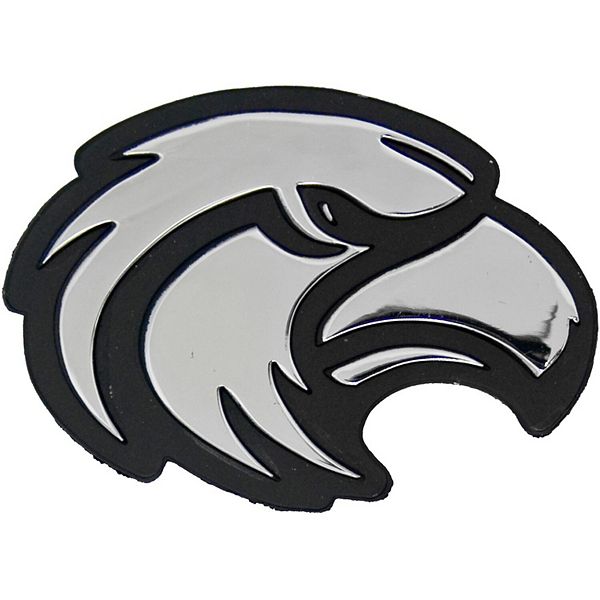 Wincraft Southern Miss Golden Eagles Free Form Alternate Logo Chrome Auto Emblem Decal