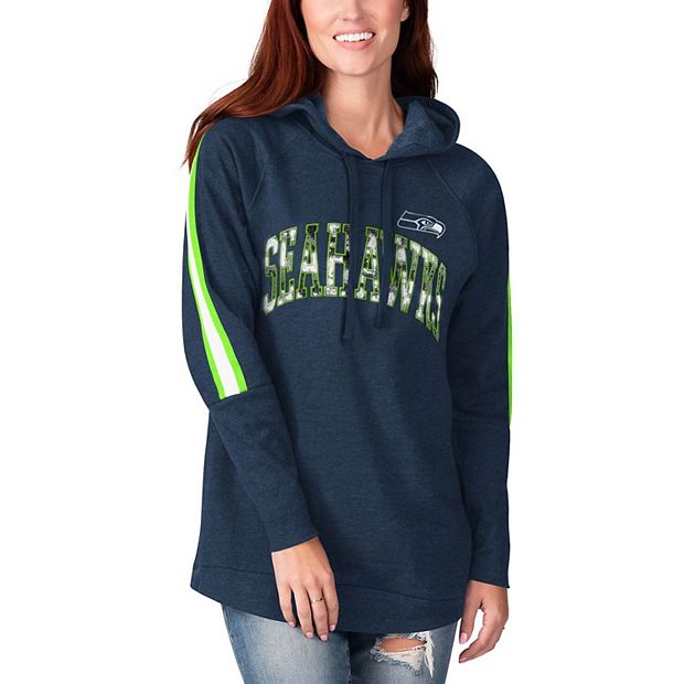 Youth Navy Seattle Seahawks Fan Gear Prime Pullover Hoodie