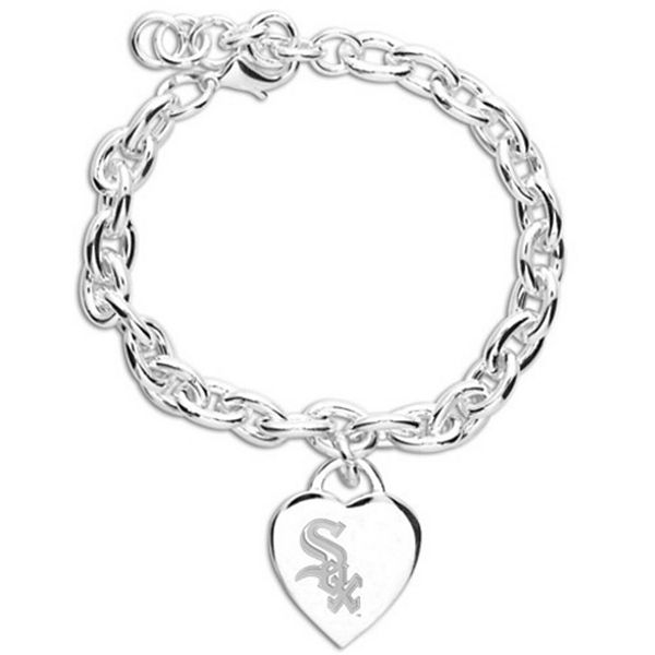 white sox charm bracelet