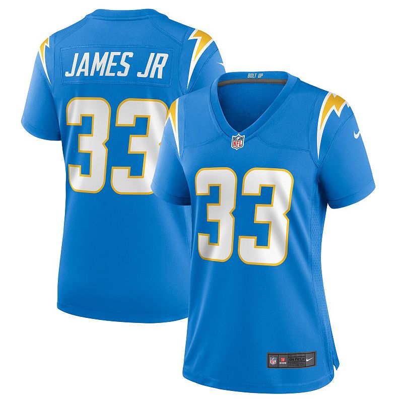Womens Nike Derwin James Powder Blue Los Angeles Chargers Game Jersey, Siz