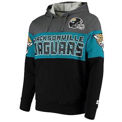 Men's Starter Heathered Gray/Teal Jacksonville Jaguars Extreme ...